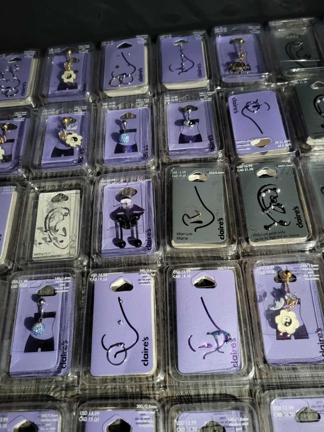 Claire's Piercing Jewellery