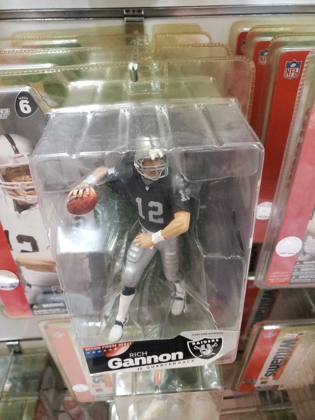 Rich Gannon Raiders Action Figure
