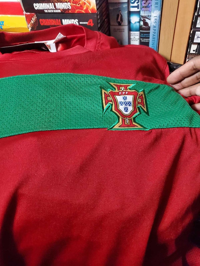 Portugal Soccer Jersey - Size Large
