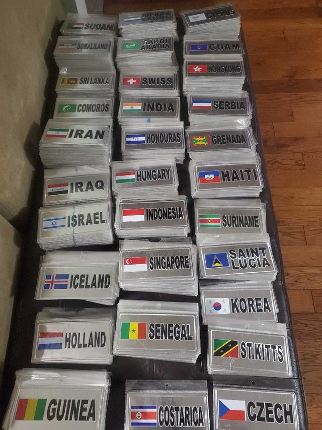 International Metal Stickers
