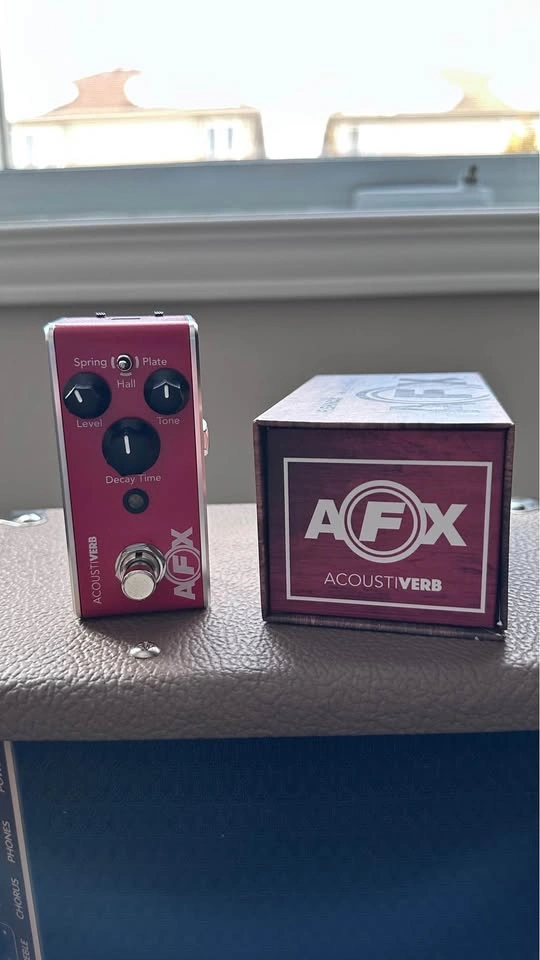 Acoustic Guitar Pedals - Fishman Reverb & Chorus + Mooer Tuner & - photo 2