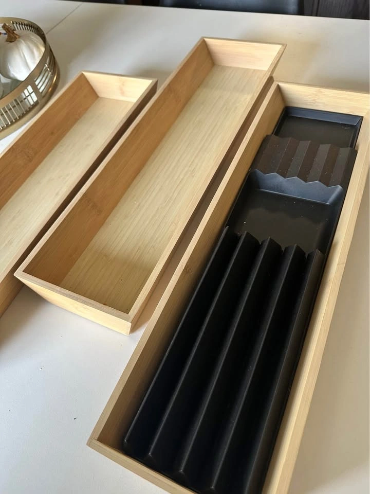 IKEA UPPDATERA Bamboo Drawer Organizers SET (4 pcs) - photo 5