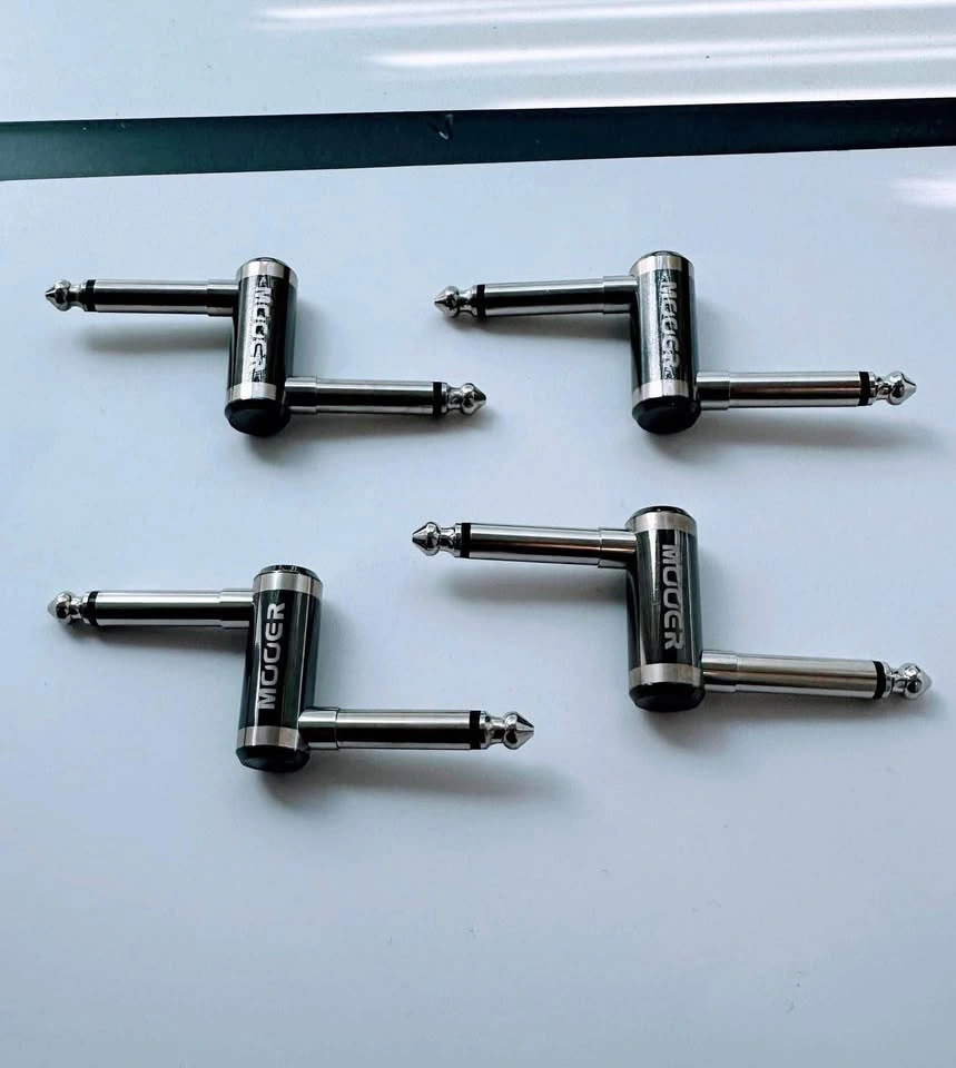 MOOER PC-Z Shape Z Pedal Connector Patch Connector (4 - Pack)