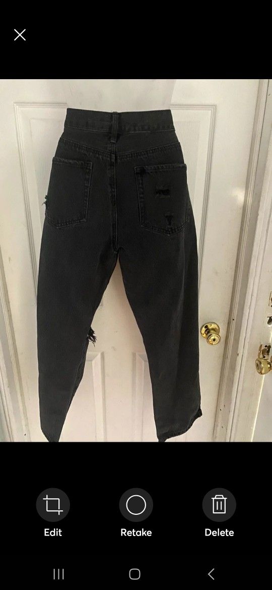 Women's Black Jeans - Size 30 - photo 2