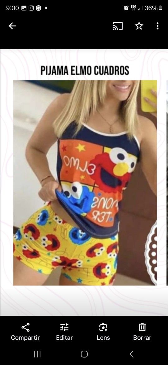 Lady Pajama Shorts - photo 2