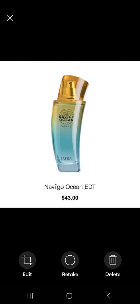 Navîgo Ocean Homme, Men's Eau de Toilette