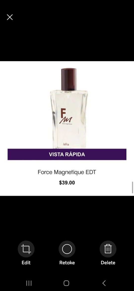 Force Magnetique EDT