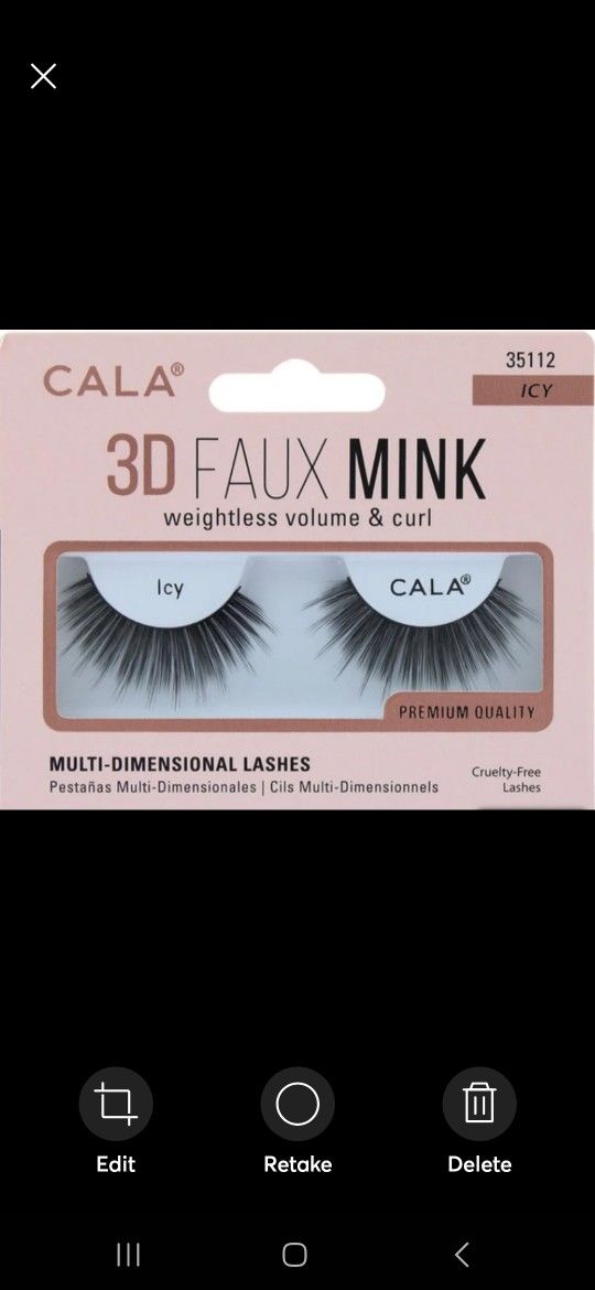 Cala 3D Faux Mink Lashes - photo 2