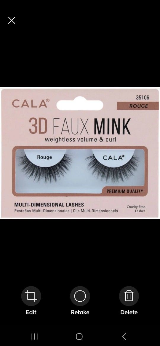 Cala 3D Faux Mink Lashes - photo 3