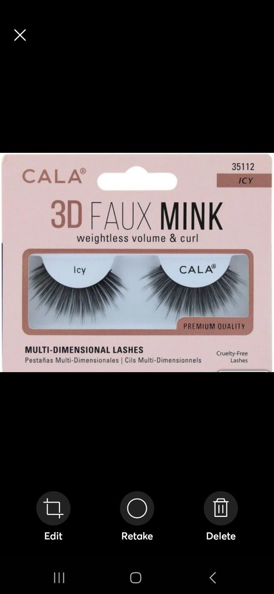 Cala 3D Faux Mink Lashes - photo 5