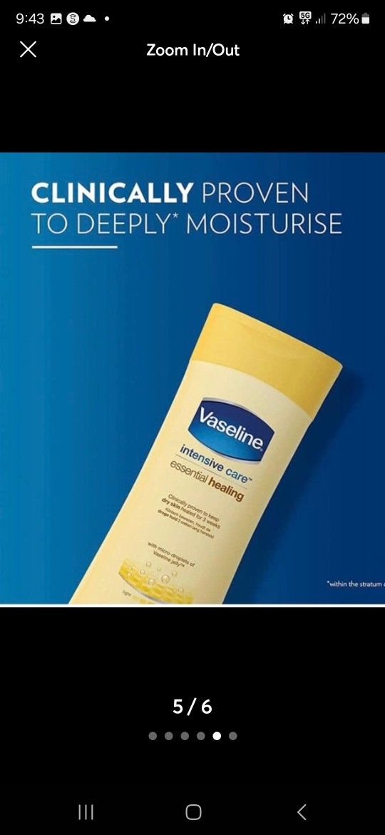 Vaseline Body Lotion 400 ML - photo 5