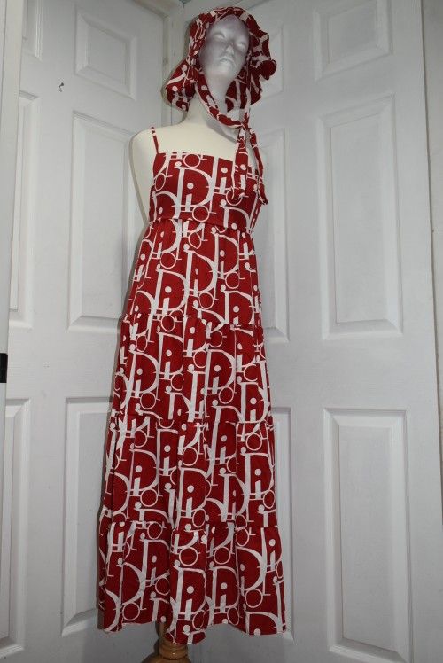 Dress with Cool Fabric Bolero and Adjustable Hat - photo 2