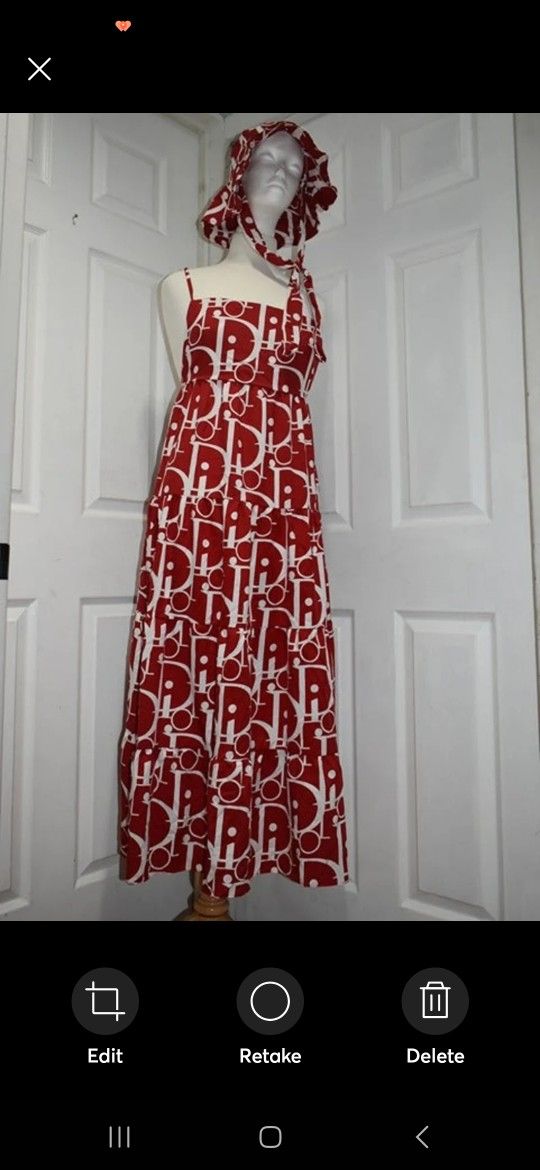 Dress with Cool Fabric Bolero and Adjustable Hat - photo 5