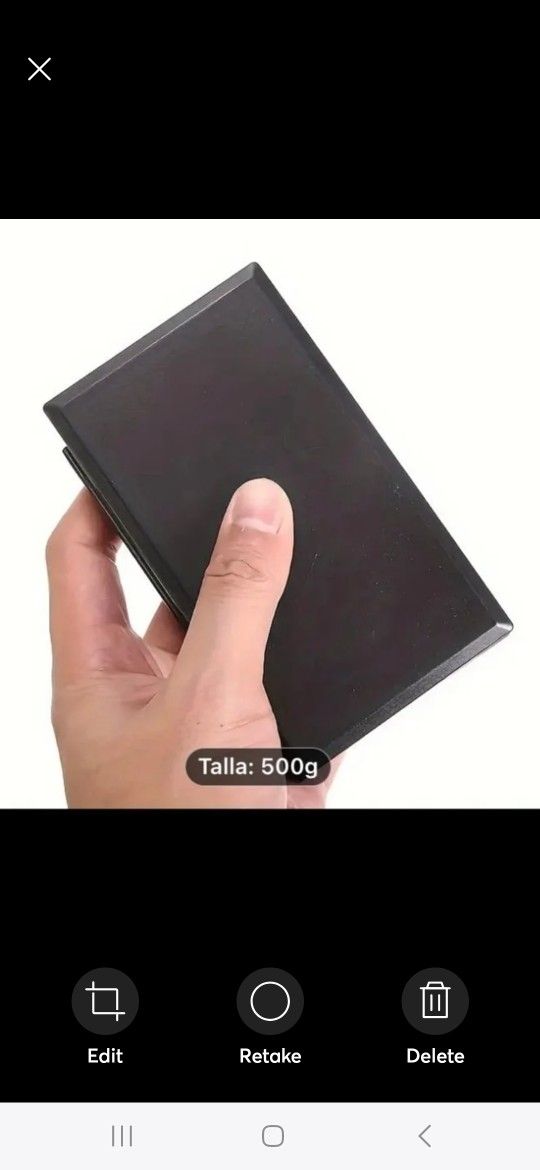 Digital Pocket Scale for Jewelry (500g, Battery Operated) - photo 3