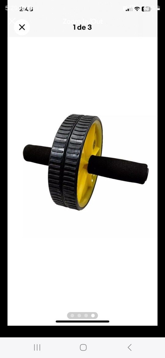Abdominal Wheel Double Ab Roller - photo 3