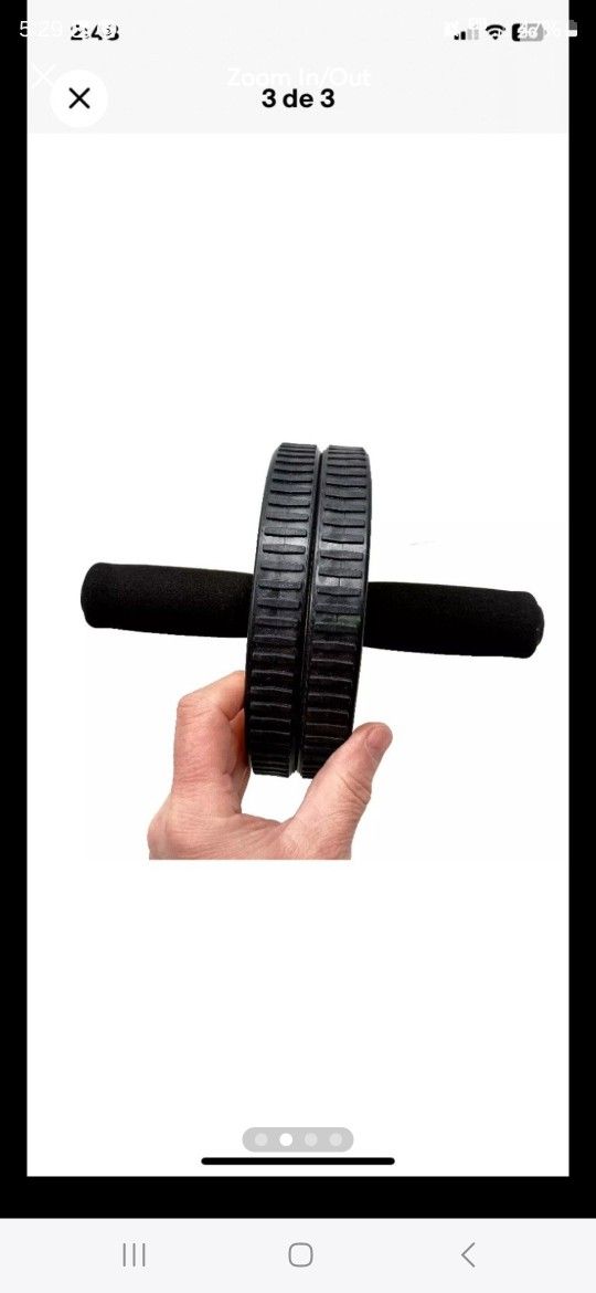 Abdominal Wheel Double Ab Roller - photo 4