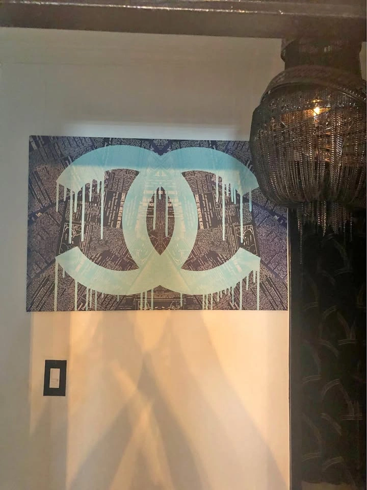 Designer Canvas Art 36x24"
