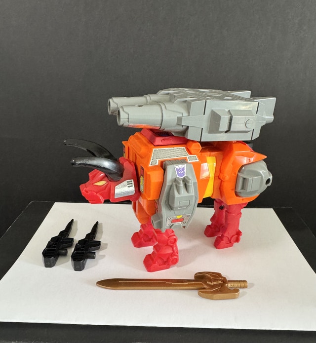 Vintage Transformers G1 Predacon Tantrum 1986 Complete - photo 2