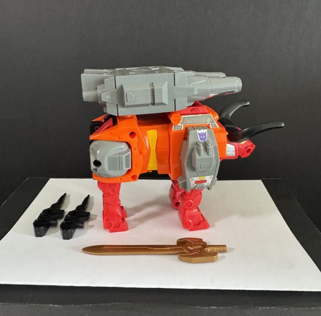 Vintage Transformers G1 Predacon Tantrum 1986 Complete - photo 3