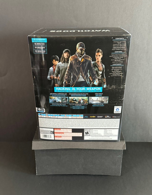 Sony PlayStation PS4 Watch Dogs Collector’s Edition - photo 2