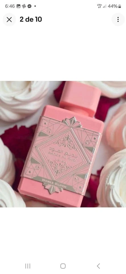 Lattafa Noble Blush Parfum 3.4 EDP Badee AL Oud New - photo 2