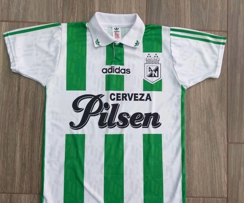 NACIONAL RETRO Pilsen 1996 - REPLICA - SOCCER JERSEY WHITE XL - photo 2