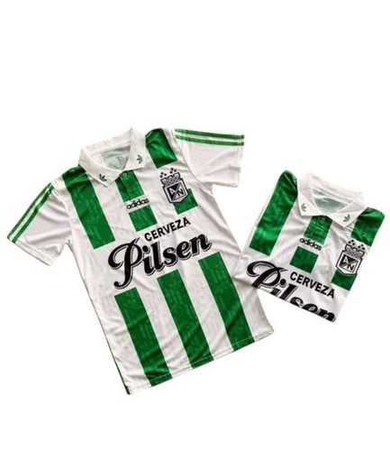 NACIONAL RETRO Pilsen 1996 - REPLICA - SOCCER JERSEY WHITE XL - photo 3