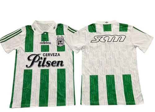 NACIONAL RETRO Pilsen 1996 - REPLICA - SOCCER JERSEY WHITE XL - photo 4
