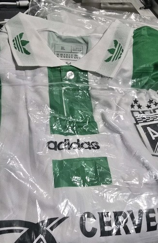 NACIONAL RETRO Pilsen 1996 - REPLICA - SOCCER JERSEY WHITE XL - photo 5