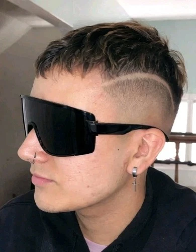 Retro 1980s Style Oversized Sports Sunglasses