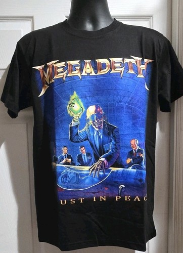 Megadeth Rust In Peace T-shirt, M, Black