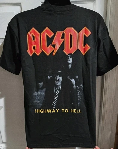ACDC Highway to Hell Men's T-Shirt Size L - photo 2