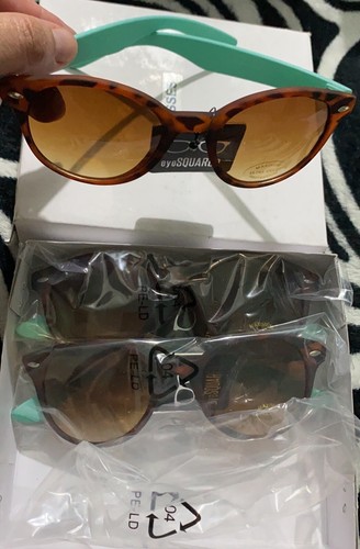 Sunglasses with Tortoiseshell Frame and Turquoise Temples - photo 2