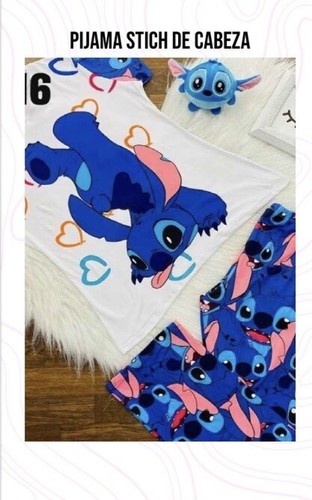 Stitch Pajama Set - Pants & T-Shirt