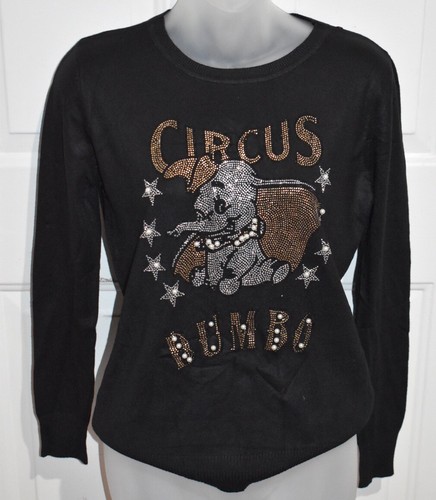 One Size Curly Stone & Pearl Elephant Sweater