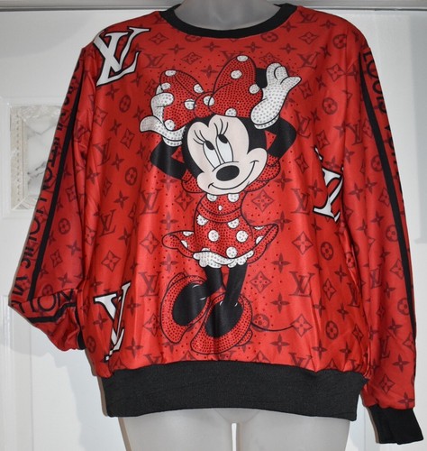 Disney Cartoon Rhinestone Sports Sweatshirt for Women Size M/L - photo 2