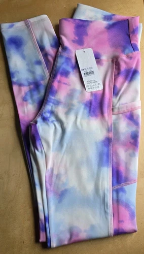Athleta Women Multicolor Active Pants L/XL