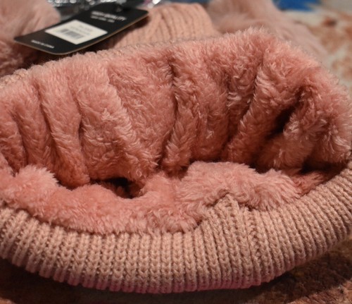 Women Girl Kids Thick Warm Winter Knitted Hat Cap Beanie With Fu - photo 4