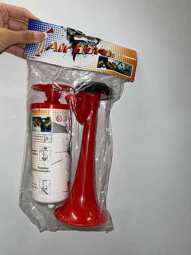 Jumbo Air Horn Pump Hand Push Loud Noise Maker
