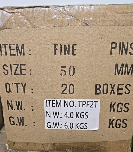 5000 White Plastic 2" Clothing Price Tagging Gun Barbs - photo 4