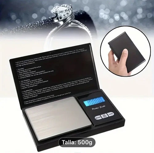 Digital Pocket Scale for Jewelry 500g Battery Operated - photo 3