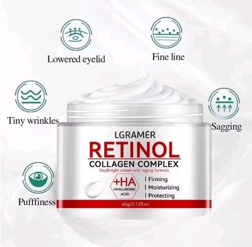 Retinol Lifting Firming Cream Collagen Smooth Wrinkles Face Crea - photo 4