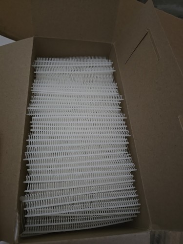 10,000 White Plastic 1" Clothing Garment Price Label Tagging Gun - photo 2