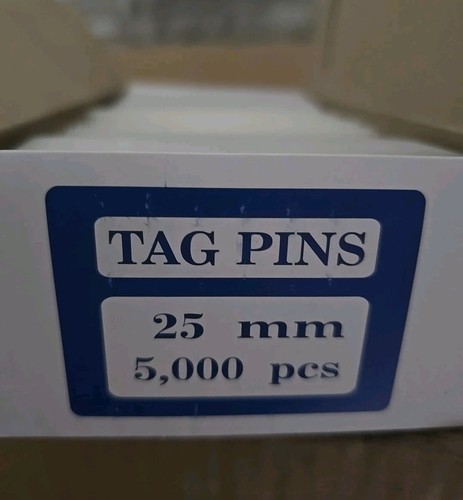 10,000 White Plastic 1" Clothing Garment Price Label Tagging Gun - photo 3