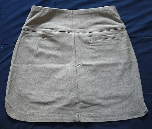 Hagen Lady Golf Skort Grey Tummy Control Pockets Size S - photo 2