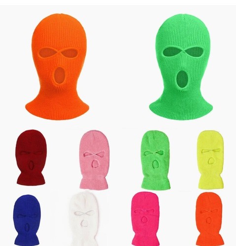 3-Hole Winter Knitted Ski Mask Balaclava - photo 2