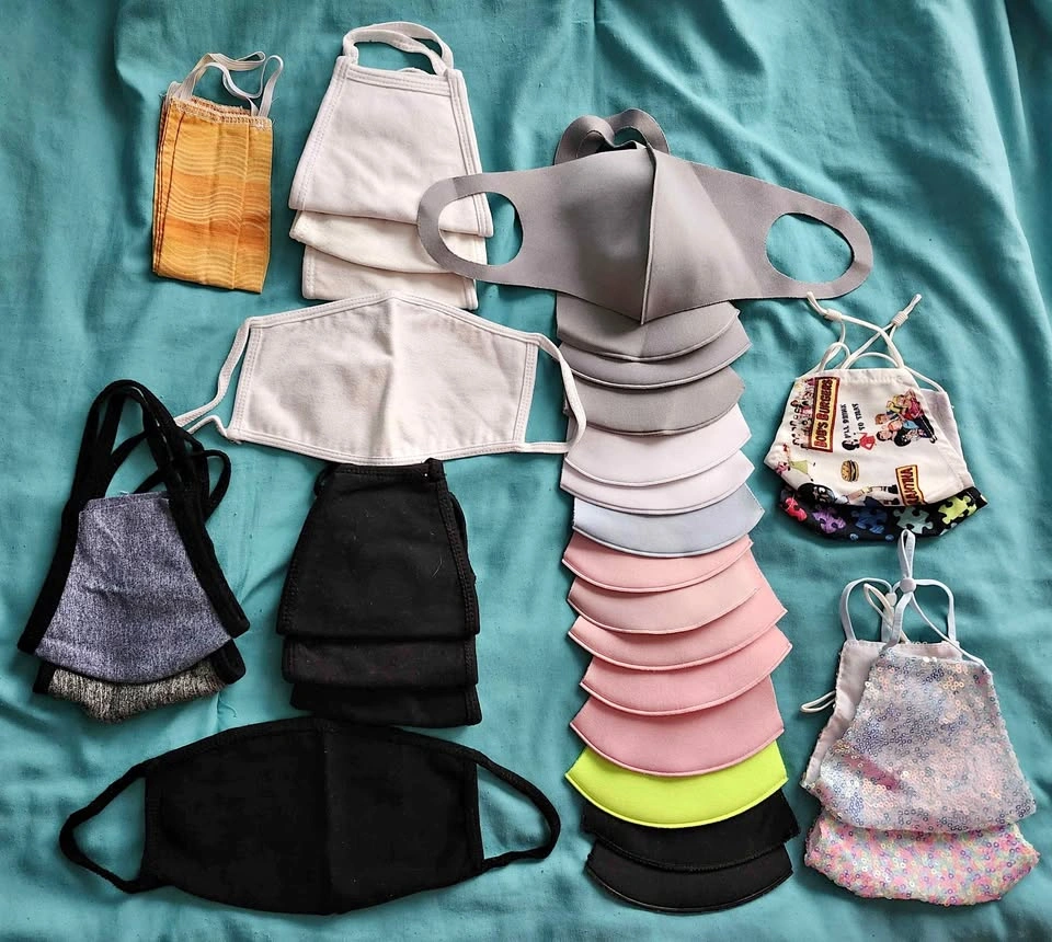 Assorted Reusable Cloth Face Masks