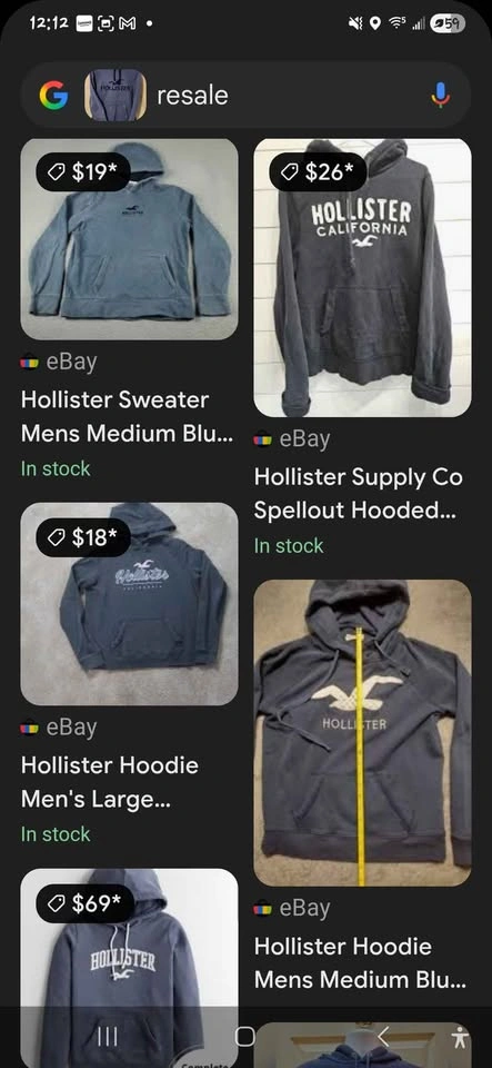 XS Gray Hollister Hoodie 🌚 - photo 4