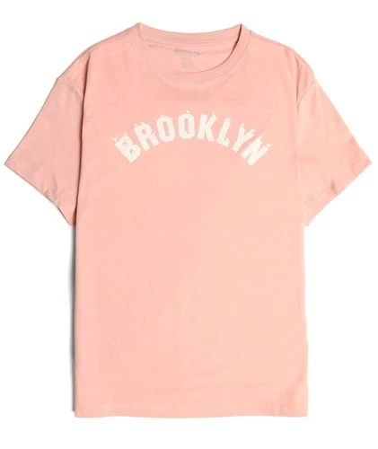Brooklyn Industries Womens Birds T-shirt Pale Mauve M