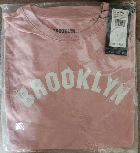 Brooklyn Industries Womens Birds T-shirt Pale Mauve M - photo 5